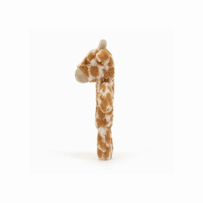 Jellycat Bashful Giraffe Ring Rattle Australia | 248073GXV